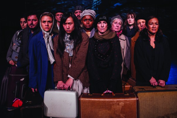 The cast of The New Colossus, photo by Ashley Randall