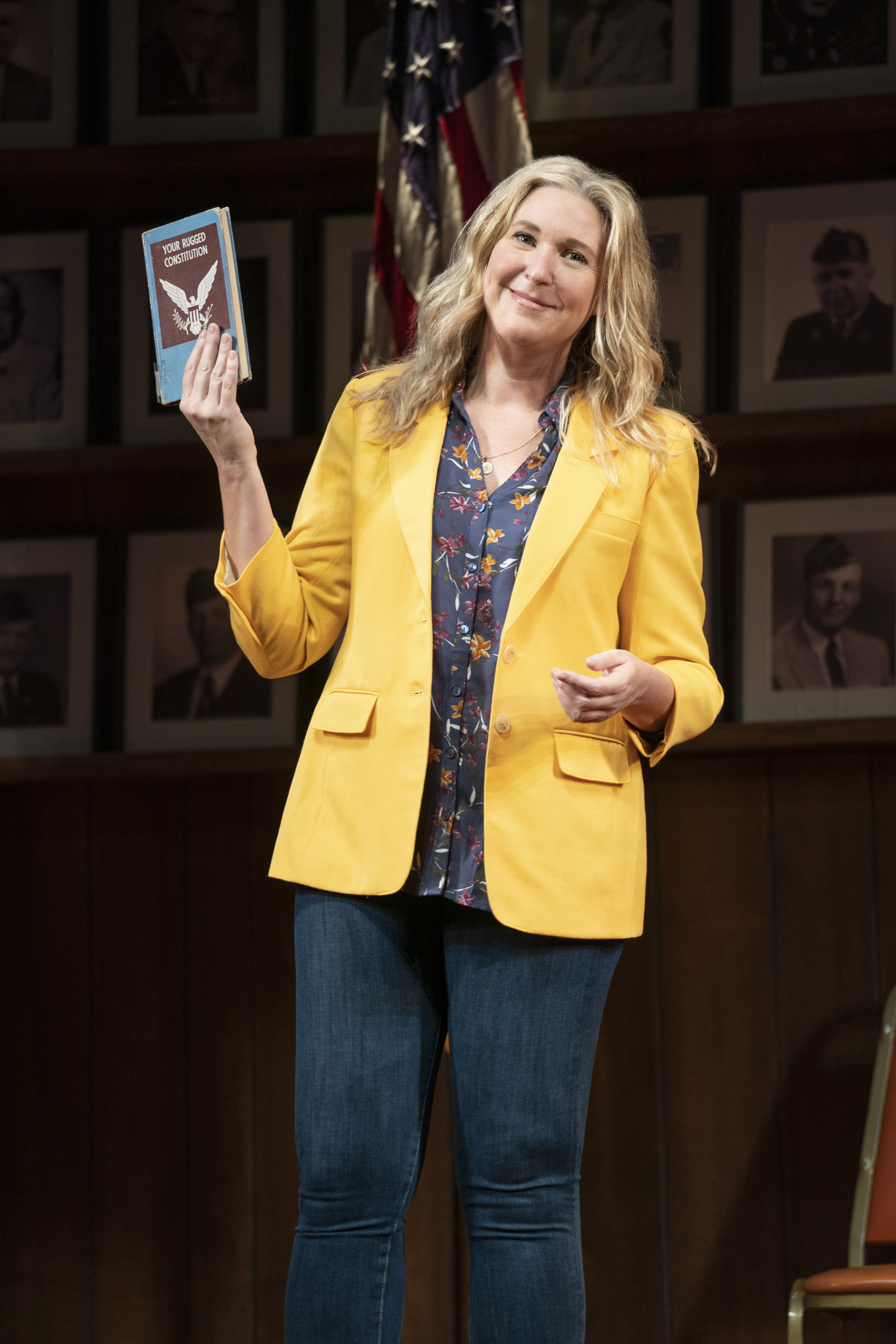 Cassie Beck in the North American Tour of What The Constitution Means To Me - Photo by Joan Marcus (10)